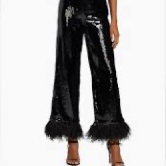 Hana Pant Black sequins - Picture 1 of 2